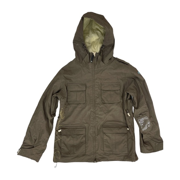 Roxy Sultanis Military Jacket zip up - Picture 2 of 11